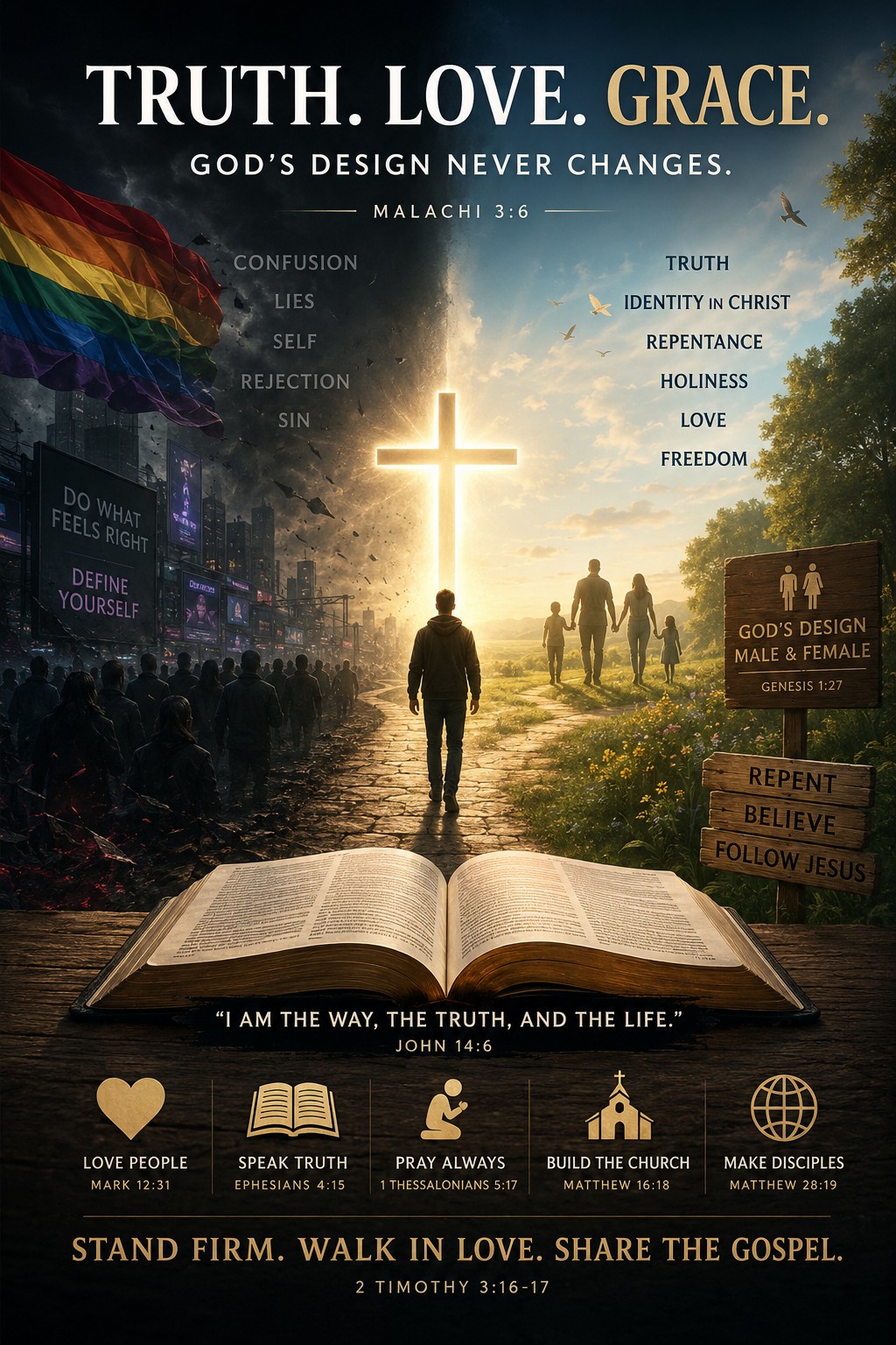love,truth, and grace